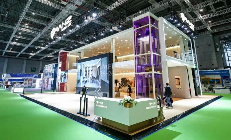 电梯展展台设计搭建案例