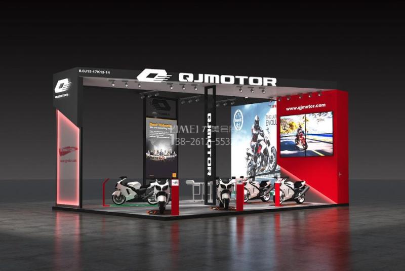 广交会54平方案例-钱江摩托