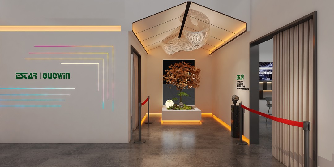 广州照明展展台搭建案例国盈光电内部3