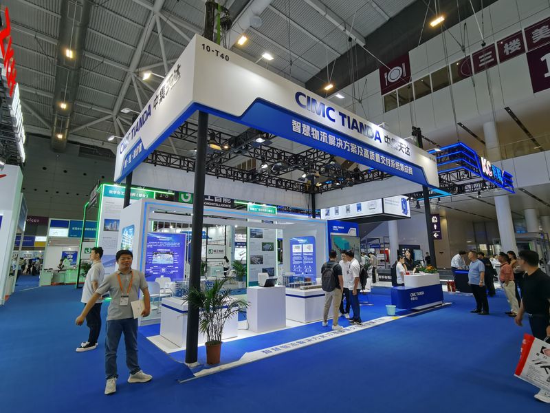 CEF展台搭建案例现场-深圳力美国际会展