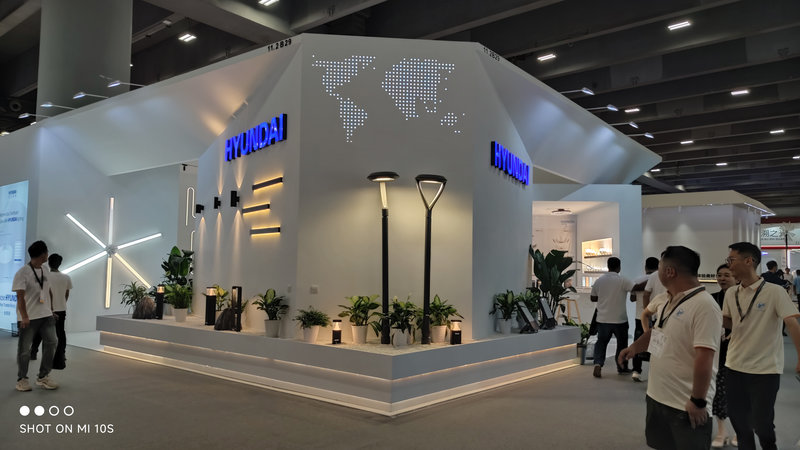 深圳展台搭建公司案例，HYUNDAI